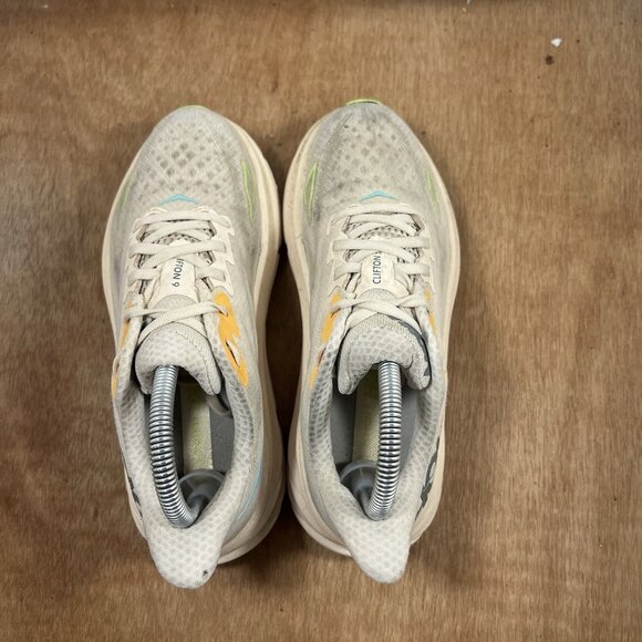 Hoka One One Clifton 9 Women Size 6.5 Running Shoes Sneakers - Picture 5 of 9